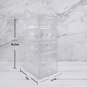 Venta caliente transparente multifuncional organizador de maquillaje de acrílico cosmético extraíble cajón de almacenamiento - Product Image 6