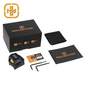 Focuhunter săn bắn cao cấp năng lượng mặt trời 1x21mm kín Red Dot Sight chiến thuật chống sốc đa mặt kẻ ô Red Dot với 3 reticles - Product Image 6