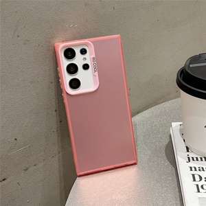 Funda de Teléfono con Diseño Degradado de Color IMD Mate Tpu Pc para Samsung S25 S24 S23 S22 S21 S20 Ultra Plus A51 A52 A72 A73 A71 A23 A13 - Product Image 5