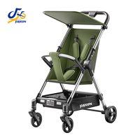Poussette bébé pliable personnalisée, poussette parapluie légère pour voyager, pour s'asseoir et se coucher, poussette compacte portable
