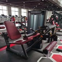 Équipement de fitness professionnel : Machine de presse à jambes, banc de musculation, extension et pression des jambes pour salle de sport