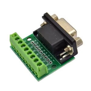 Adaptateur de connecteur DB9 mâle et femelle, borne à vis, 9 broches, 9 trous, carte de conversion RS232 RS485 - Product Image 4