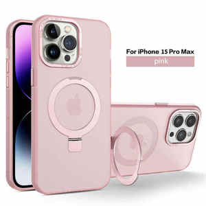 Superventas personalizado translúcido esmerilado cubierta a prueba de golpes magnético claro caso del teléfono para el <span class=keywords><strong>iPhone</strong></span> 15 Pro Max Plus - Product Image 3