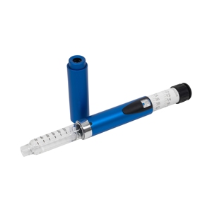 Customizable V2 60U 3ml Metal Insulin Injection Pen OEM Factory Supply for Pharmaceutical Hormone Diabetes <b>Glass</b> <b>Packaging</b> - Product Image 4