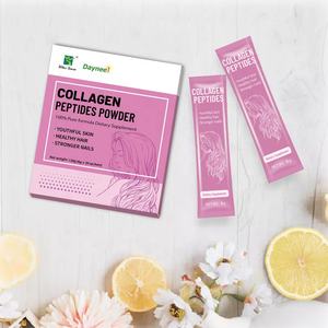 Atacado alta proteína peixe marinho colágeno peptídeo pó para pele cabelo ossos - Product Image 2