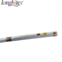 Longhitex Factory Direct Blanc 65% Polyester 35% Coton TC Popeline Tissu Tissé Plaine Peigné Mercerisation pour Uniformes Usine