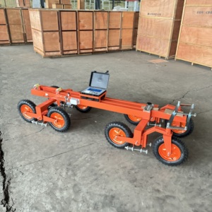 Sürekli düzlük göstergesi/sekiz tekerlek yüzey sertlik testi için hızlı teslimat yüksek hassasiyetli kaldırım doku profil metre - Product Image 3