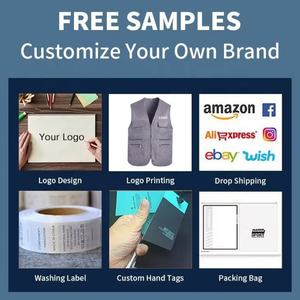 Chaleco de pesca multibolsillo clásico para hombre, ropa de trabajo de seguridad informal para exteriores de verano con bolsillo de malla, venta al por mayor - Product Image 6