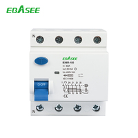 Interruptor Diferencial de Corriente Residual (RCD/RCCB) Tipo A de CA, 2P 4P 63A 100A 30mA, Interruptor de Protección Contra Fugas a Tierra