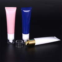 Tubes en plastique PE vides de 20 ml, emballage cosmétique, conteneur pour rouge à lèvres, baume à lèvres, tube souple transparent à presser, bouchon à vis, impression sérigraphique