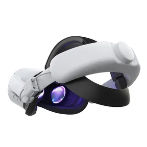 Desain KIWI tali kepala dapat disesuaikan dukungan kenyamanan dan celup permainan untuk VR Oculus Meta Quest 2