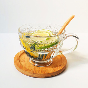 <span class=keywords><strong>Verre</strong></span> à café en gros avec design décoratif en relief, <span class=keywords><strong>verre</strong></span> à bulles de thé, <span class=keywords><strong>verre</strong></span> à café avec bord doré, <span class=keywords><strong>verre</strong></span> à boire - Product Image 3