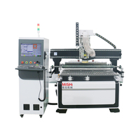 Machine à découper le bois contreplaqué, machine à travailler le bois, routeur CNC pour le bois, découpe CNC 1325 ATC, prix du routeur CNC