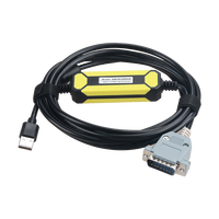 Cable Conductor de Cobre y PVC USB-FB-232P0-9F para Programación de Puertos Fatek FBE USB/RS232, 200 cm de Longitud, Blindaje Combinado