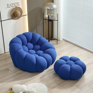Sofá Compacto para Sala de Estar, Sofá de Compresión Termoformado, Sofá Individual Rochester Bubble, Sillón Puff Tipo Calabaza - Product Image 5
