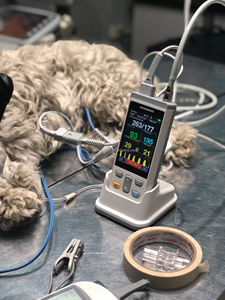 Thú Y chẩn đoán thiết bị màn hình thú y SpO2 bác sĩ thú y Máy oximetro recargable - Product Image 2