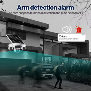 Oriteck O-KAM 6MP 4G EU Năng Lượng Mặt Trời Máy Ảnh IP Máy Ảnh Ip66 Không Thấm Nước PIR Phát Hiện Chuyển Động IR Tầm Nhìn Ban Đêm PTZ 4G Năng Lượng Mặt Trời Powered Máy Ảnh - Product Image 6