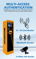Système de paiement électronique pour parking, accessoires de barrière pour moto et véhicule en Asie du Sud-Est, protection IP54, en alliage