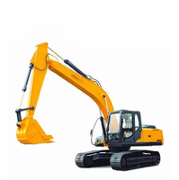 Excavadora de cadenas de alta eficiencia 24T XE245GH 150kW con cucharón de 1.4m³ para infraestructura