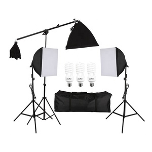 Sistema de Iluminación Continua Takenoken para Kit de Iluminación con Softbox para Transmisión de Video, Grabación de Video, Vlogging - Equipo de <span class=keywords><strong>Estudio</strong></span> Fotográfico - Product Image 1