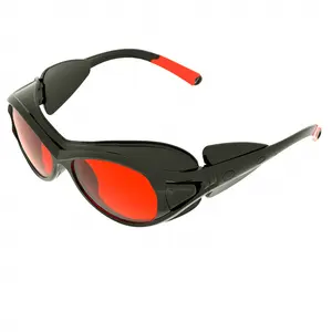 NICESEEM ANSI Z87.1 gafas de seguridad de laboratorio de protección ocular UV mejor construcción gafas de seguridad de trabajo láser antiniebla