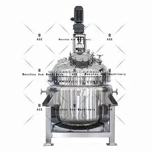 Ace Chemical Mixing Industry Pyrolysis Batch Stirred Reactor Tank For Stripe Shape Machine Line