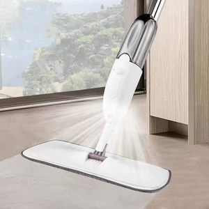 Mopa Plana de Acero Inoxidable con Rociador de Agua para el Hogar, Limpieza sin Esfuerzo para Pisos, Ventanas, Casas y Cocinas, Ecológica - Product Image 3