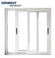 Marco de Ventana de Aluminio Premium Resistente a la Oxidación, Ventanas Corredizas de Aluminio Orient, Ventanas Modernas Minimalistas
