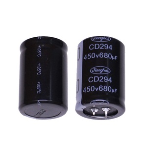Nuovo ed Originale componenti elettronici condensatore CD294 450 V 680 UF 35*50 <span class=keywords><strong>C</strong></span> + 20-20% 4.0PVC JIANGHAI DIP - Product Image 1