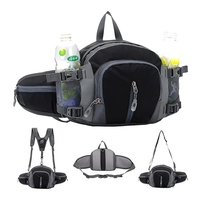 Riñonera Deportiva Multifuncional TINYAT, Informal, para Ciclismo, Escalada, Senderismo, Camping, Resistente al Agua, Unisex