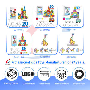 <span class=keywords><strong>Jeu</strong></span> de blocs géométriques magnétiques Chengji, jouets éducatifs pour la formation à la pensée logique, <span class=keywords><strong>jeu</strong></span> de tangram magique, jeux de société et puzzles - Product Image 4