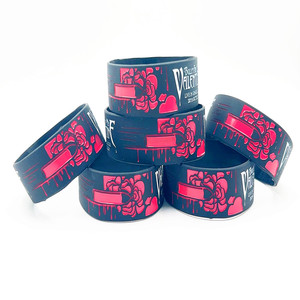 Bracelet en silicone écologique Bullet My Valentine, étanche, gravé, cadeau promotionnel original, incontournable pour les fans - Product Image 6