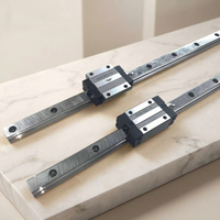 Rieles de Guía Lineal de Acero Inoxidable Marca HIWIN de 1000mm-3000mm, Bloque HGH15 CNC 3D, Longitud Personalizada
