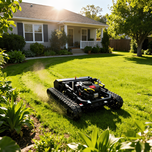 プロ仕様のリモコン式ガス・電気ハイブリッド2ストローク/4ストローク芝刈り機、高品質で経済的、庭や農場に最適なインテリジェント機器 - Product Image 3