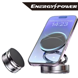 चुंबकीय 360 डिग्री बहु-कोण रोटेशन पोर्टेबल कार डेस्क बिस्तर वैक्यूम सक्शन कप मोबाइल स्मार्ट सेल फोन धारक रिमोट कंट्रोल - Product Image 1