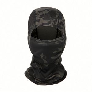 Cagoule personnalisée imprimée motif crâne camouflage, masque intégral à un trou pour moto - Product Image 2