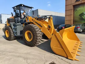 Chargeuse sur chenilles Lonking LG955H de 5 tonnes avec moteur Weichai et PLC pour les opérations de stockage de céréales et de carrières moyennes - Product Image 1