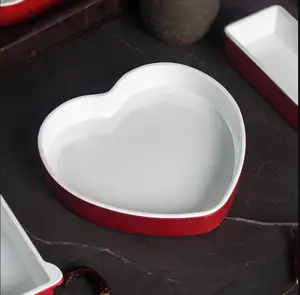 Amour <span class=keywords><strong>Restaurant</strong></span> Vaisselle Mélamine Écrevisses Assiette <span class=keywords><strong>Dessert</strong></span> Assiettes <span class=keywords><strong>De</strong></span> Mariage Saint Valentin Coeur Forme Assiette Vaisselle - Product Image 1