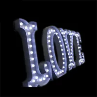 Lettres lumineuses LED RGB GFace à changement de couleur personnalisé, contrôle manuel, signalisation 3D, décoration de scène de festival de musique, décoration de voiture