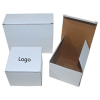 Hersteller recycelte Kerzen boxen Logo Custom ized White Paper Folding Versand Verpackung Wellpappe für Craft Cosmetic