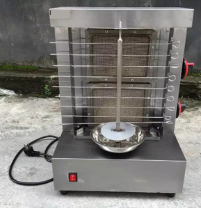 Máquina comercial de shawarma de gas LPG de 2 cabezales, de la marca - Product Image 5