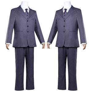 Disfraz de Cosplay de <span class=keywords><strong>la</strong></span> <span class=keywords><strong>Familia</strong></span> <span class=keywords><strong>Addams</strong></span> Temporada 2 para Halloween, Traje de Gomez para Adultos, Serie de TV, Tipo de Personaje Echo, Poliéster - Product Image 2