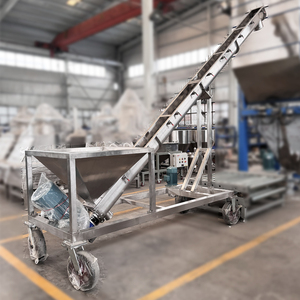 Transportador Espiral en Forma de U de Acero Inoxidable Tesheng, de Velocidad Ajustable, para Plantas de Manufactura, Construcción Agrícola, 1-1000t/h - Product Image 4