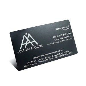 Custom <b>Printing</b> Pvc <b>Plastic</b>/Metal Business Card Multiple Market Golden Gift Card Template - Product Image 3