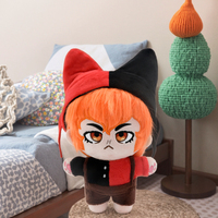 Figurine en peluche personnalisée de 10 cm en coton PP, poupée anime, OEM ODM, mini personnage de dessin animé fait main, doux, unisexe