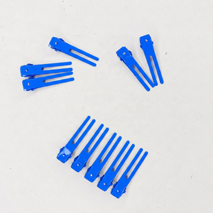 Clips d'extension de cheveux en acier inoxydable, couleur personnalisée, nouveau design, outils d'extension de cheveux à clipser/tisser, OEM - Product Image 3