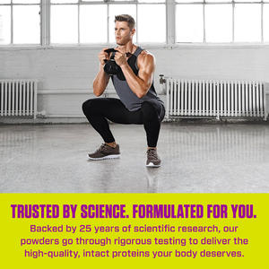 Bubuk Protein Whey kustom Premium rasa kaya coklat 25g Protein Per makanan 25 porsi bebas Gluten bak 2lb - Product Image 6