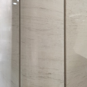 Thiết Kế Hiện Đại Phong Cách Moca Creme Hóa Thạch Gỗ Đá Gạch Hình Dạng Đặc Biệt Đá Vôi Cho Biệt Thự Bệnh Viện Khách Sạn Dự Án Đánh Bóng Bề Mặt - Product Image 5