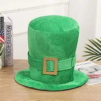 Chapeau Haut-de-forme Vert Tendance pour la Fête de la Saint-Patrick – Accessoires Saint-Patrick pour Hommes et Femmes