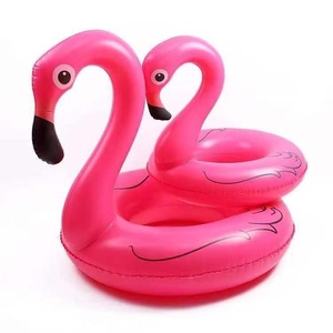 Flamingo y Sirena Inflables de PVC Ecológicos en Stock, Flotador Grande para Piscina para Adultos - Product Image 5